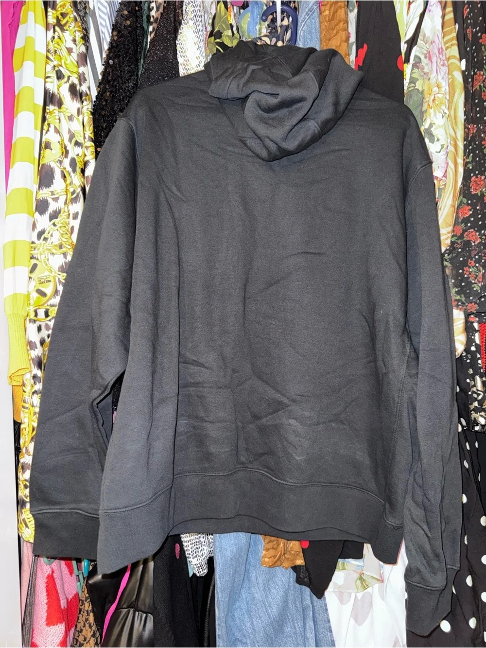 New Nike Los Angeles Black Pullover Hoodie with White Logo